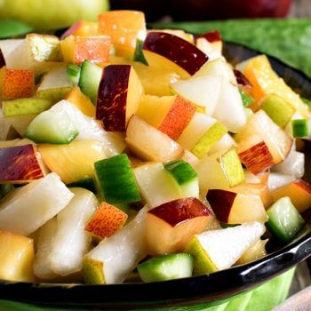 Fruit and Cucumber Salsa - A Family Feast