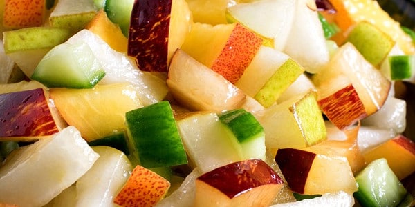 Fruit and Cucumber Salsa - A Family Feast