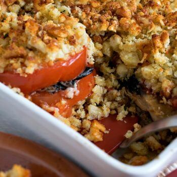 Tomato Portabello Gratin - A Family Feast