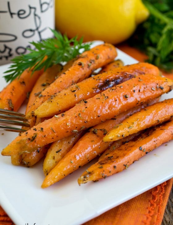 Carrots with Herbes de Provence - A Family Feast