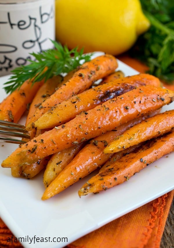 Carrots with Herbes de Provence - A simple, elegant and flavorful way to prepare fresh carrots.