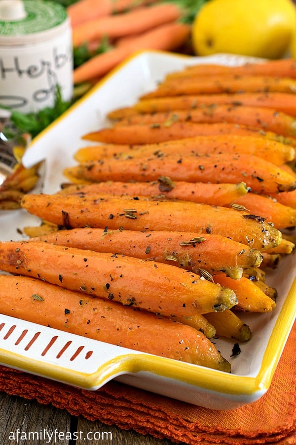 Carrots with Herbes de Provence - A simple, elegant and flavorful way to prepare fresh carrots.