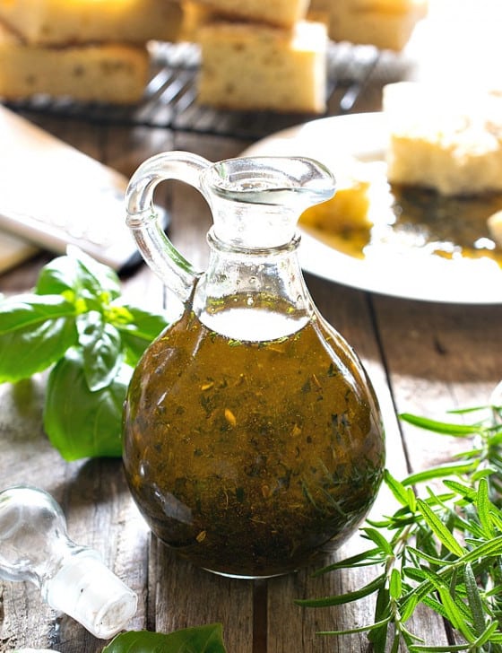 Herb-Infused Oil - A Family Feast