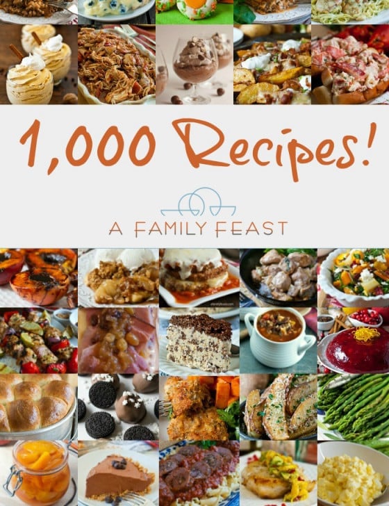 1000 Recipes - A Family Feast