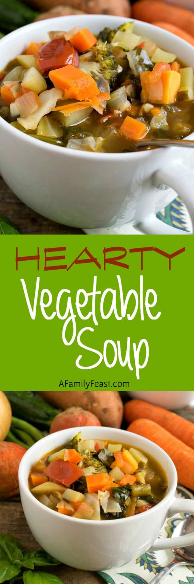 Hearty Vegetable Soup A Family Feast®