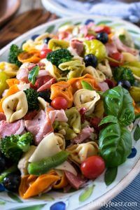 Italian Tortellini Salad - A Family Feast