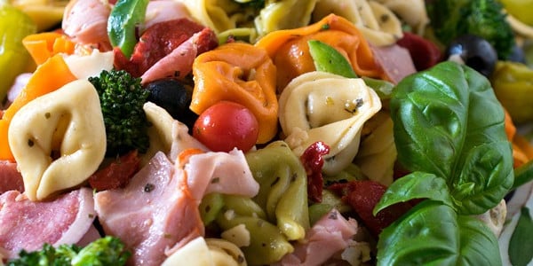 Italian Tortellini Salad - A Family Feast