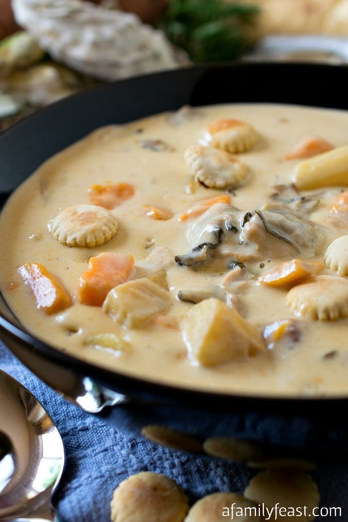 Southern Oyster Stew Recipe - Lana's Cooking