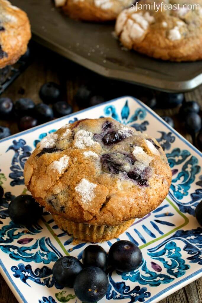 The Real Jordan Marsh Blueberry Muffins Recipe A Family Feast®