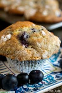 The Real Jordan Marsh Blueberry Muffins Recipe - A Family Feast