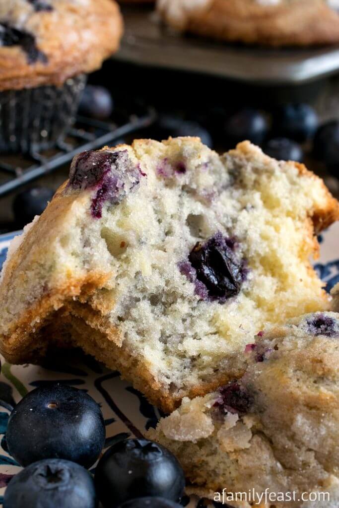 The Real Jordan Marsh Blueberry Muffins Recipe A Family Feast®