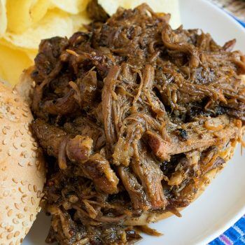 Beer Braised Barbecue Pork Butt - A Family Feast