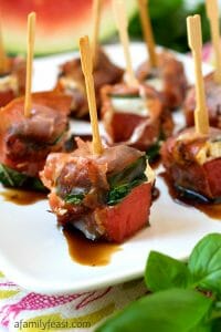 Grilled Watermelon Bites - A Family Feast