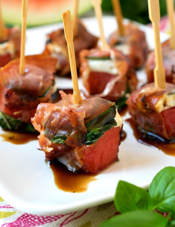 Grilled Watermelon Bites - A Family Feast