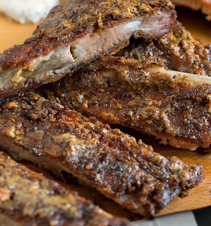White Barbecue Sauce Pork Ribs - A Family Feast