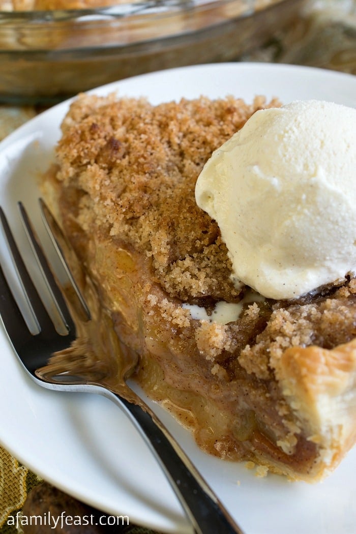 Your family will never guess that this delicious Mock Apple Crumb Pie is made with slices of zucchini instead of apples! Great for cooking with those huge garden zucchini.