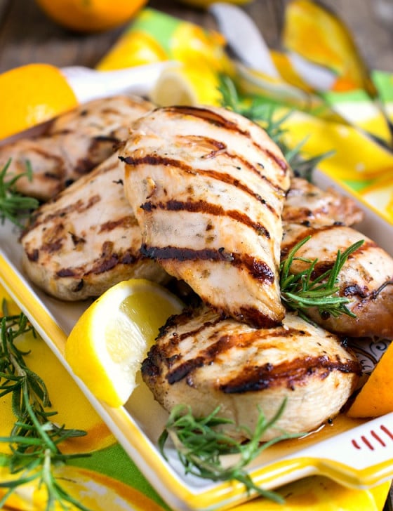 Citrus Grilled Chicken - A Family Feast