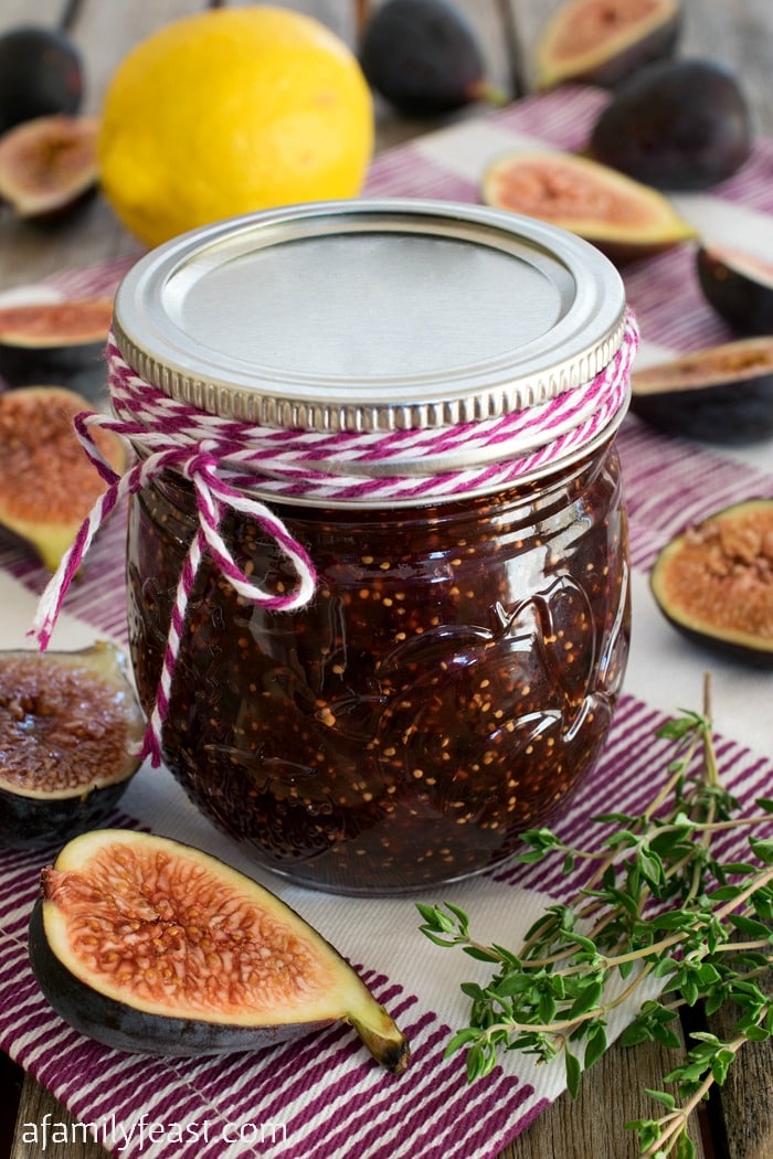Small Batch Fig Jam - A Family Feast