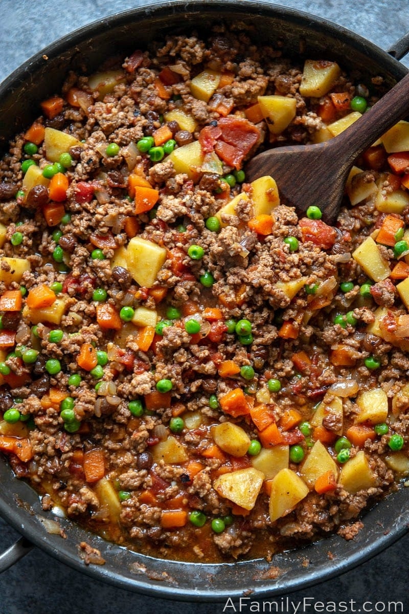 Beef Giniling (Filipino Picadillo)