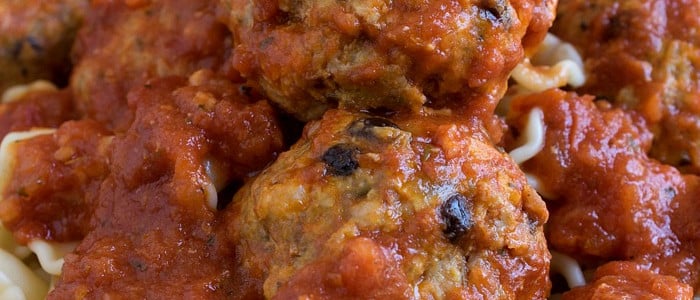 Pork Meatballs with Currants - A Family Feast