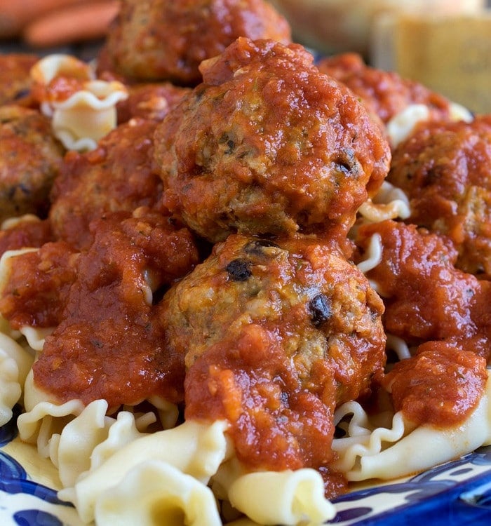 Pork Meatballs with Currants - A Family Feast