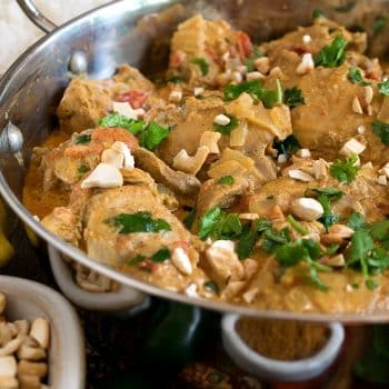 Chicken with Vindaloo Spices - A Family Feast