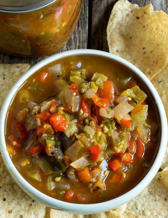 Peg’s Green Tomato Salsa - A Family Feast