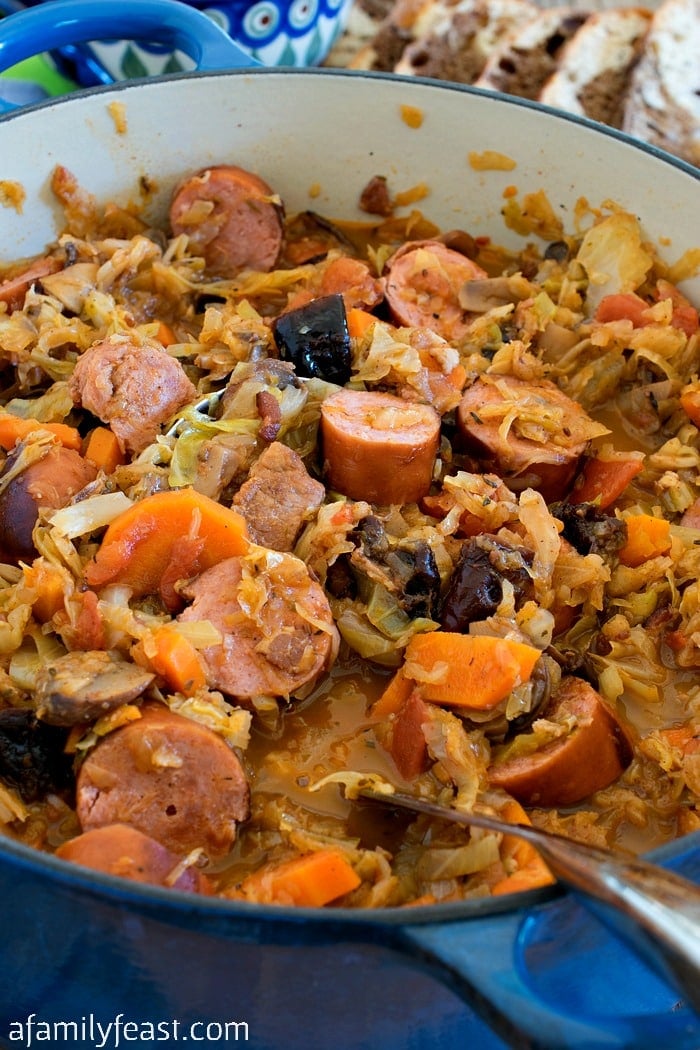 Bigos (Polish Hunter’s Stew) - A Family Feast®