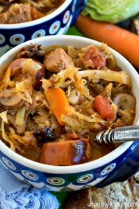 Bigos (Polish Hunter’s Stew) - A Family Feast