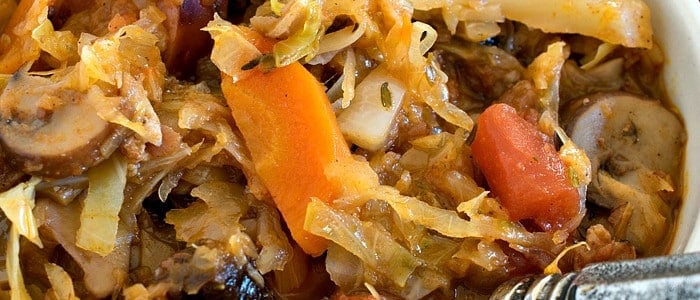 Bigos (Polish Hunter’s Stew) - A Family Feast