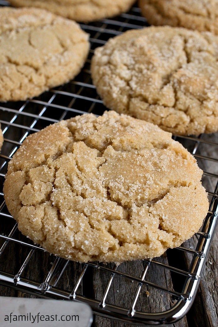 Brown Sugar Cookies - A Family Feast