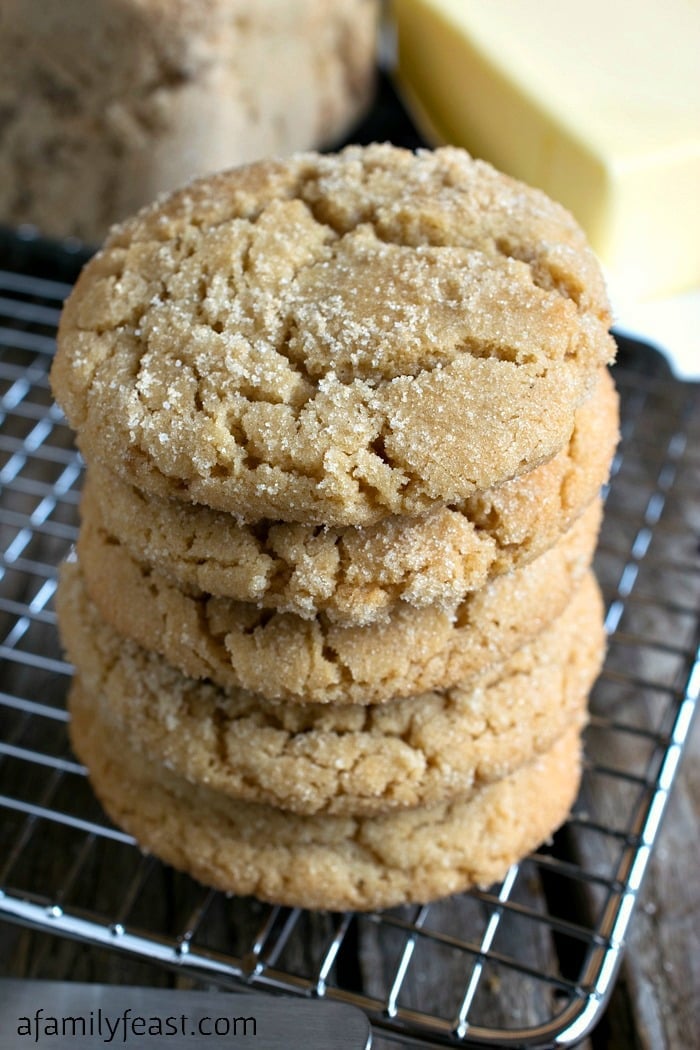 Brown Sugar Cookies - A Family Feast