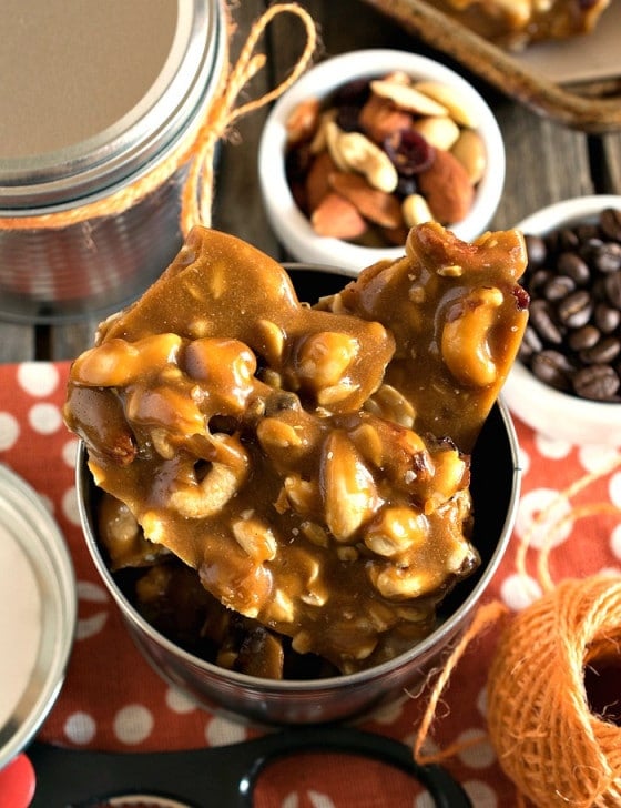 Coffee Nut Brittle - A Family Feast