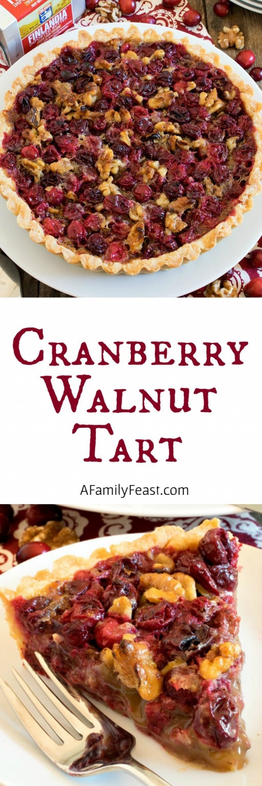 Cranberry Walnut Tart A Family Feast®