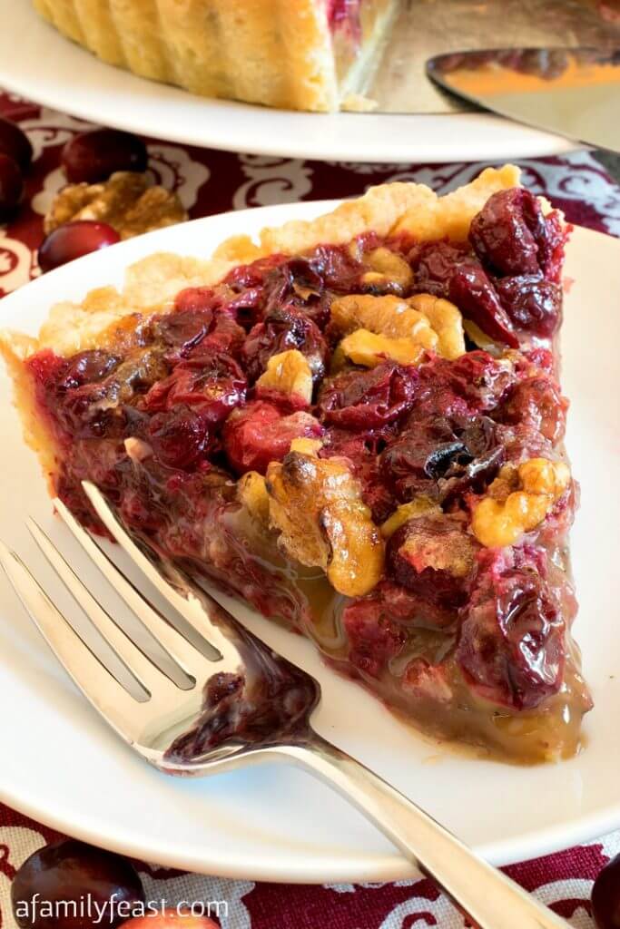 Cranberry Walnut Tart A Family Feast®