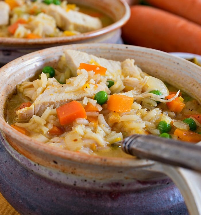Curried Turkey and Rice Soup - A Family Feast