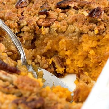 Ginger Maple Sweet Potato Casserole - A Family Feast