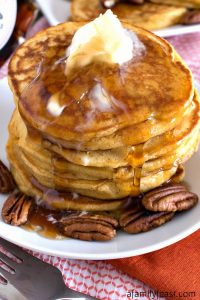 Sweet Potato Pancakes - A Family Feast