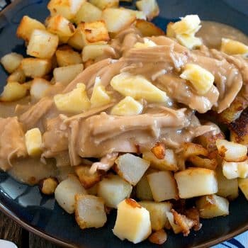 Poutine-Style Turkey, Gravy and Potatoes - A Family Feast