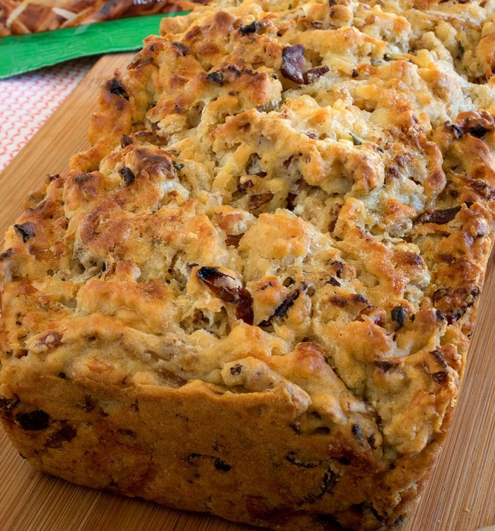 Bacon and Hash Browns Breakfast Bread - A Family Feast