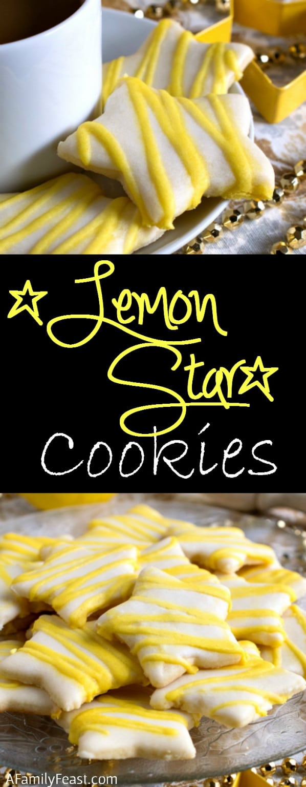Lemon Star Cookies A Family Feast®