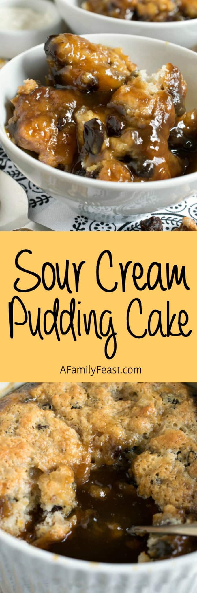 Sour Cream Pudding Cake A Family Feast®