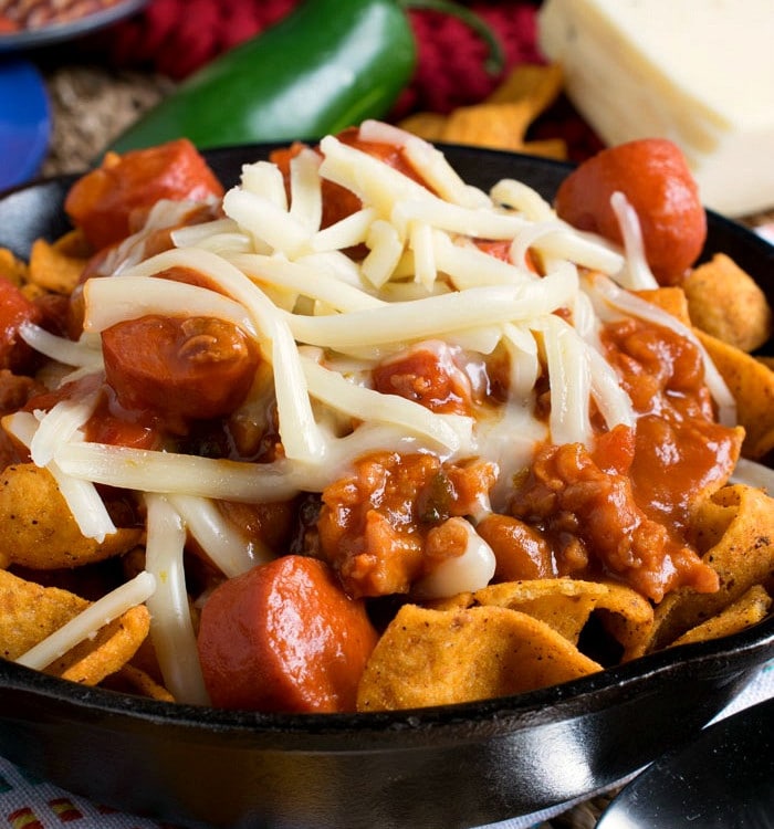 Corn Chip Chili Bowl - A Family Feast