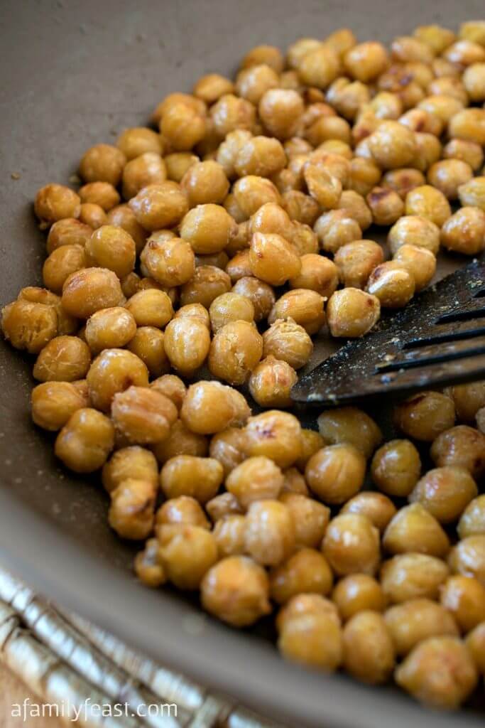 Crispy Parmesan Chickpeas A Family Feast®