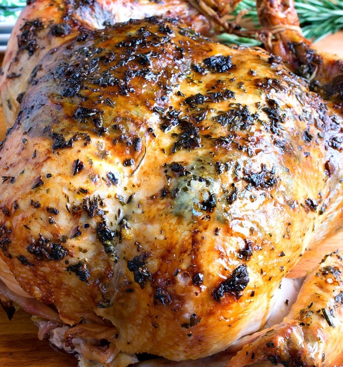Perfect Herb Roasted Chicken - A Family Feast