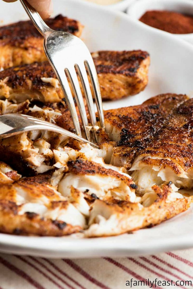 Blackened Tilapia Soft Tacos A Family Feast®