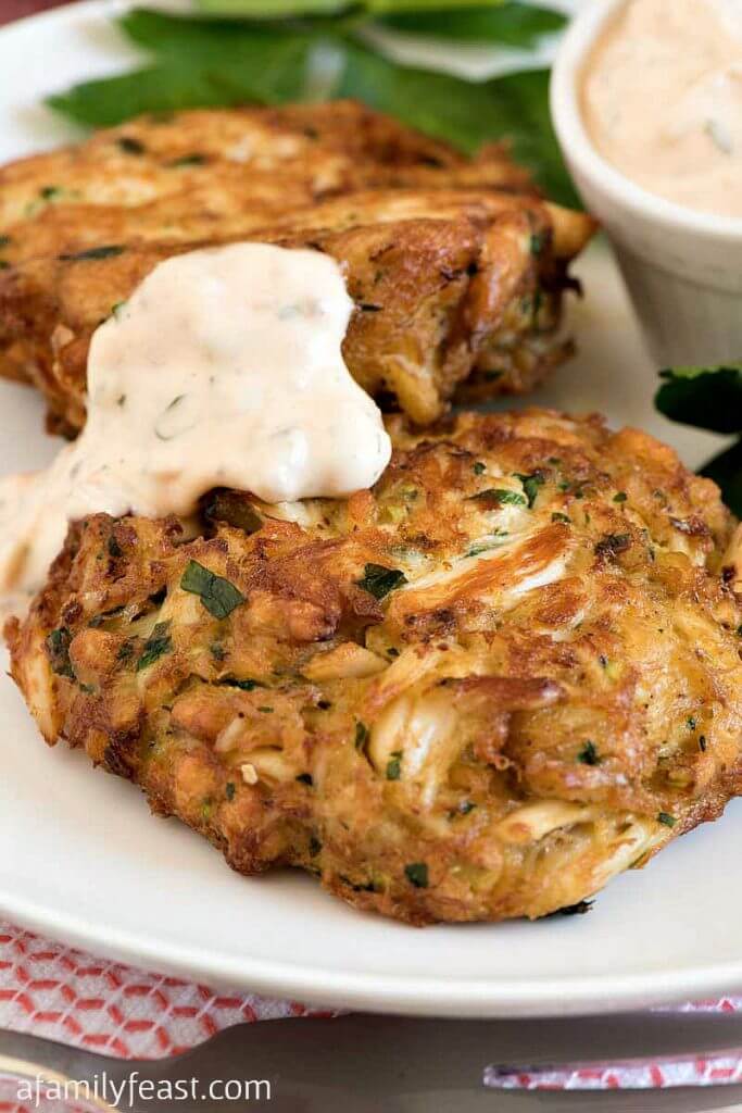 Easy Crab Cakes Recipe (+ Video) A Family Feast®