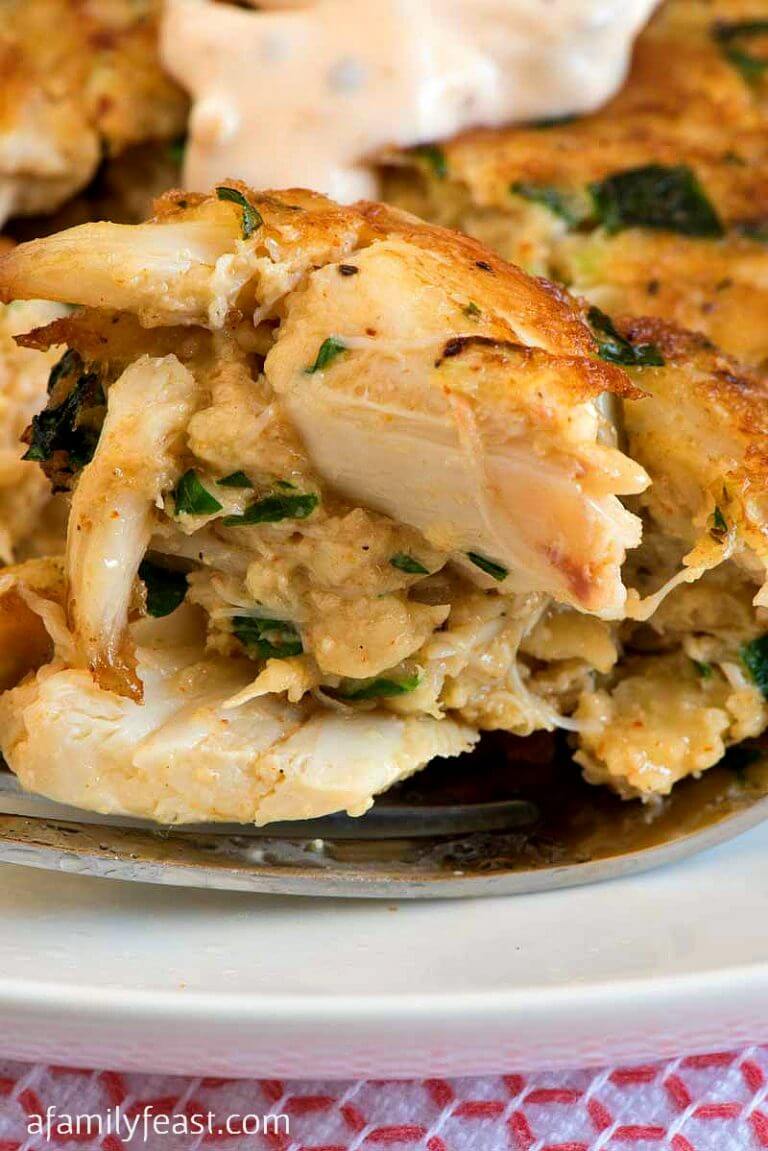 Easy Crab Cakes Recipe (+ Video) A Family Feast®