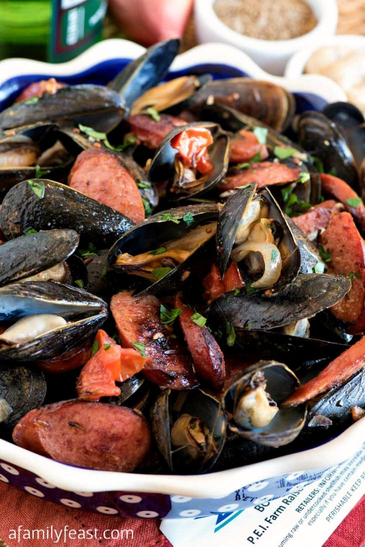 PolishStyle Steamed PEI Mussels A Family Feast®