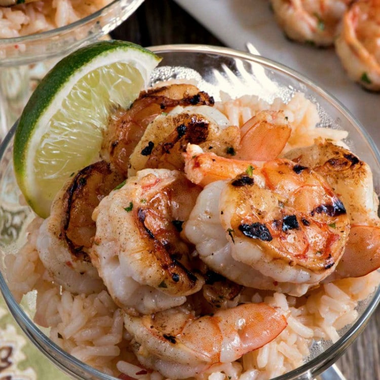 Margarita Shrimp with Rice - A Family Feast